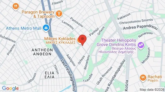 Apartments for rent i Agios Dimitrios - kort over placeringen