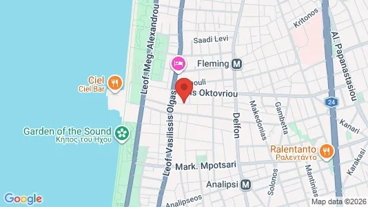 Apartments for rent in Thessaloniki - Photo from Google Street View
