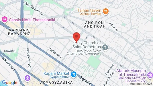 Apartments for rent in Thessaloniki - Photo from Google Street View