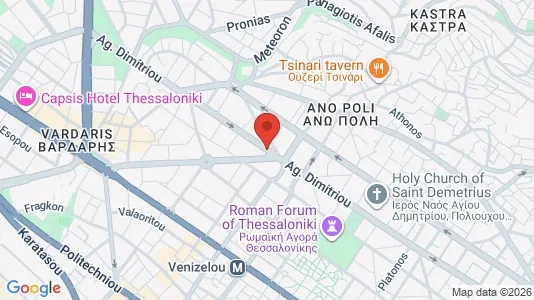 Apartments for rent in Thessaloniki - Photo from Google Street View