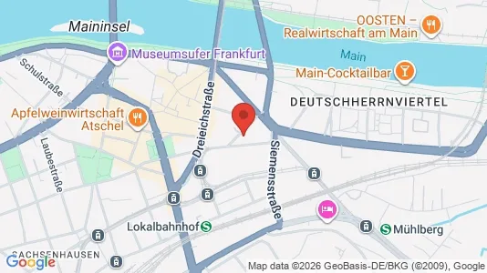Apartments for rent in Frankfurt Süd - Photo from Google Street View