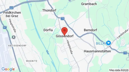 Apartments for rent in Gössendorf - Photo from Google Street View