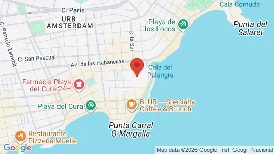 Apartments for rent i Torrevieja - kort over placeringen