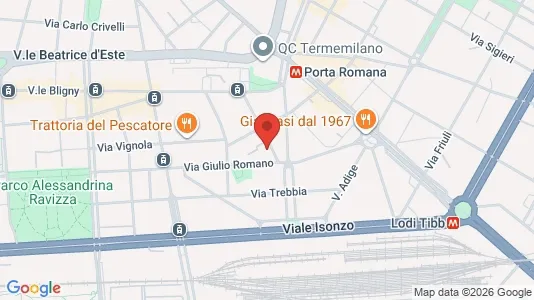 Apartments for rent i Milano Zona 4 - Vittoria, Forlanini - kort over placeringen