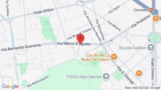 Apartments for rent i Milano Zona 5 - Vigentino, Chiaravalle, Gratosoglio - kort over placeringen