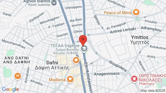 Apartments for rent i Agios Dimitrios - kort over placeringen