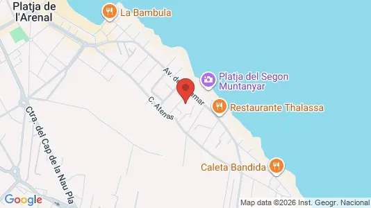 Apartments for rent in Jávea/Xàbia - Photo from Google Street View