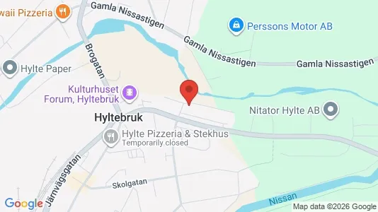 Apartments for rent i Hylte - kort over placeringen