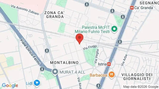 Apartments for rent i Milano Zona 9 - Porta Garibaldi, Niguarda - kort over placeringen