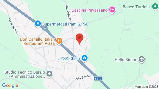 Apartments for rent in Chieri - Photo from Google Street View