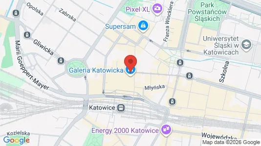 Apartments for rent in Katowice - Photo from Google Street View