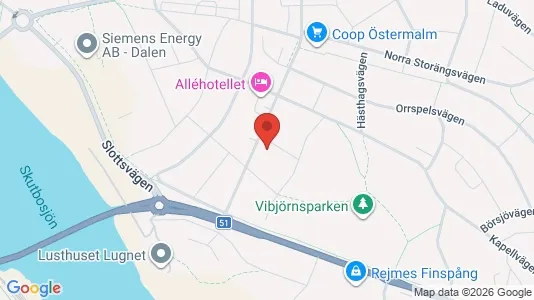 Apartments for rent i Finspång - kort over placeringen