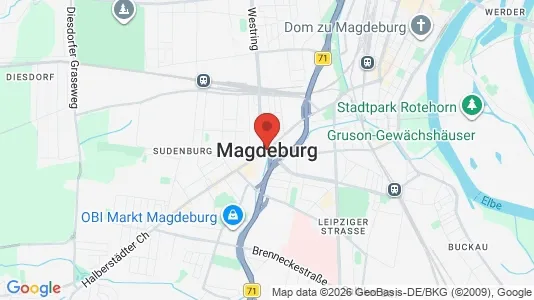 Apartments for rent in Magdeburg - Photo from Google Street View