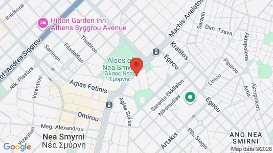 Apartments for rent i Agios Dimitrios - kort over placeringen