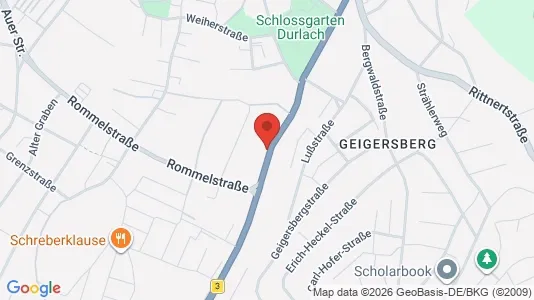 Apartments for rent in Karlsruhe - Photo from Google Street View