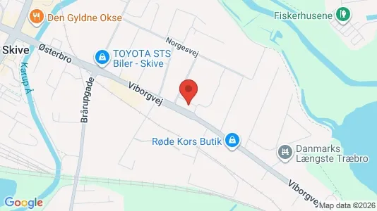 Apartments for rent in Skive - Photo from Google Street View