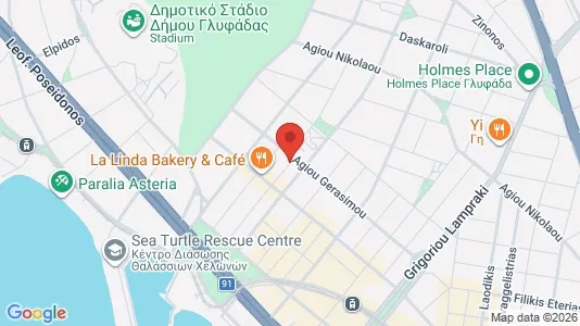Apartments for rent in Glyfada - Photo from Google Street View