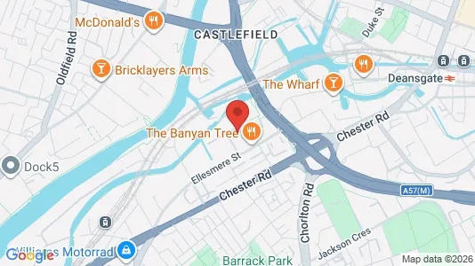 Apartments for rent i Manchester - Lancashire - kort over placeringen