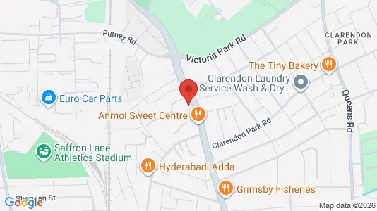 Apartments for rent i Leicester - Leicestershire - kort over placeringen