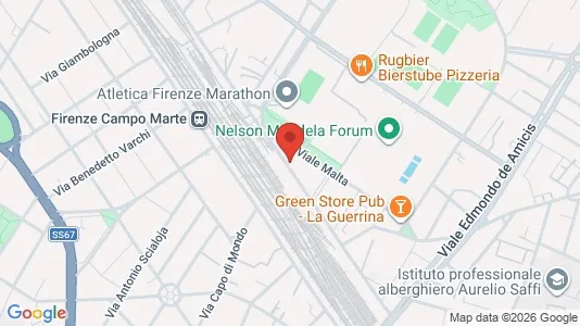 Rooms for rent in Florence - Photo from Google Street View