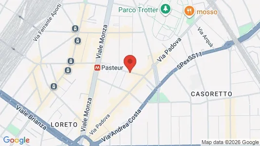 Apartments for rent i Milano Zona 2 - Stazione Centrale, Gorla, Turro, Greco, Crescenzago - kort over placeringen