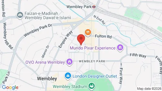 Apartments for rent i Wembley - Middlesex - kort over placeringen