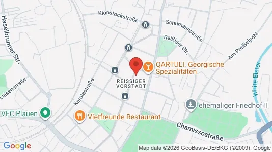 Apartments for rent i Vogtlandkreis - kort over placeringen