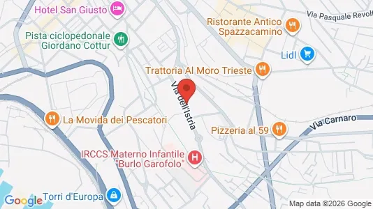 Apartments for rent in Trieste - Photo from Google Street View