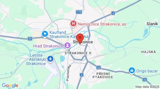 Apartments for rent in Strakonice - Photo from Google Street View