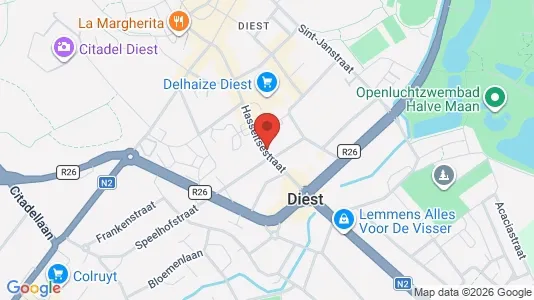 Apartments for rent in Diest - Photo from Google Street View