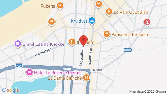 Apartments for rent in Knokke-Heist - Photo from Google Street View