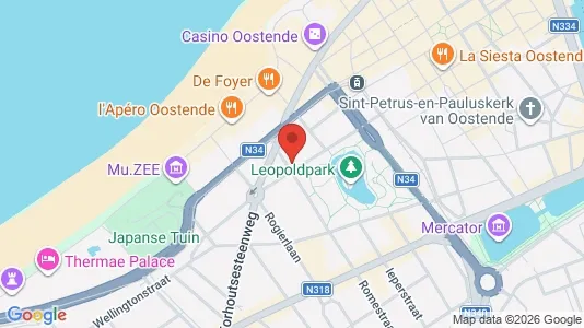 Apartments for rent in Oostende - Photo from Google Street View