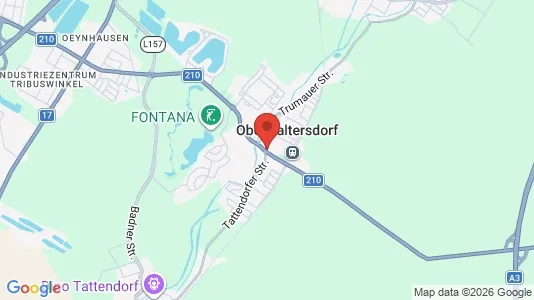 Apartments for rent i Oberwaltersdorf - kort over placeringen