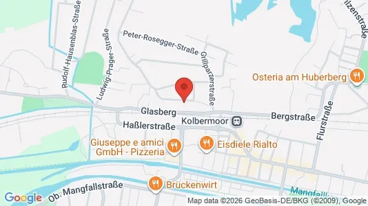 Apartments for rent i Rosenheim - kort over placeringen