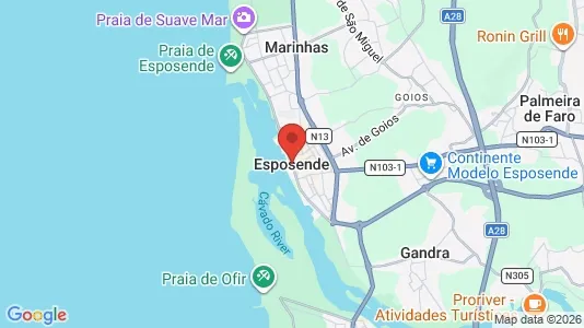 Apartments for rent in Esposende - Photo from Google Street View