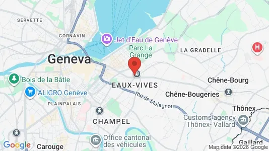Houses for rent in Geneva EAUX-VIVES - Photo from Google Street View