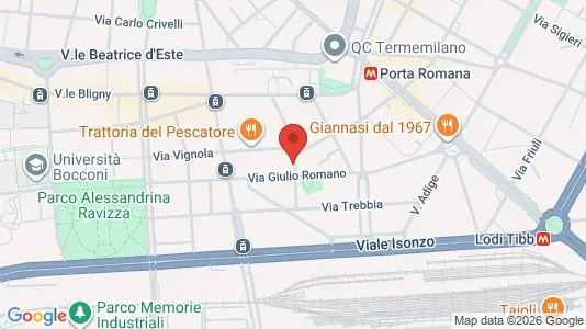 Apartments for rent i Milano Zona 4 - Vittoria, Forlanini - kort over placeringen