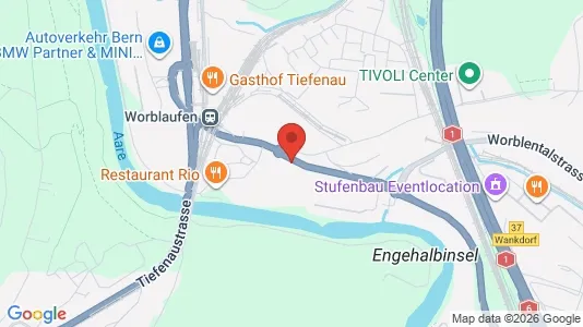Apartments for rent i Bern-Mittelland - kort over placeringen