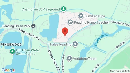 Apartments for rent i Reading - Berkshire - kort over placeringen