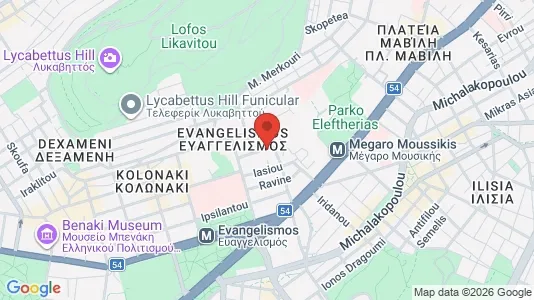 Apartments for rent i Athens Ampelokipoi - kort over placeringen