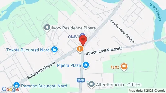 Apartments for rent i Voluntari - kort over placeringen