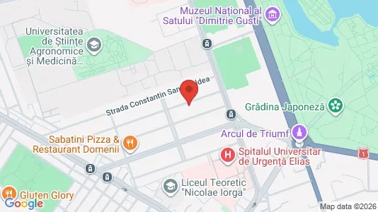 Apartments for rent i Bucharest - Sectorul 1 - kort over placeringen