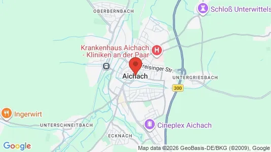 Apartments for rent in Aichach-Friedberg - Photo from Google Street View