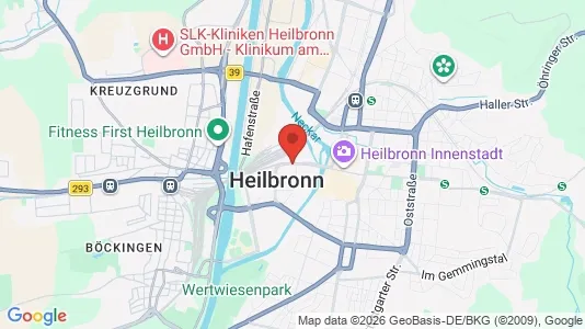 Apartments for rent in Heilbronn - Photo from Google Street View