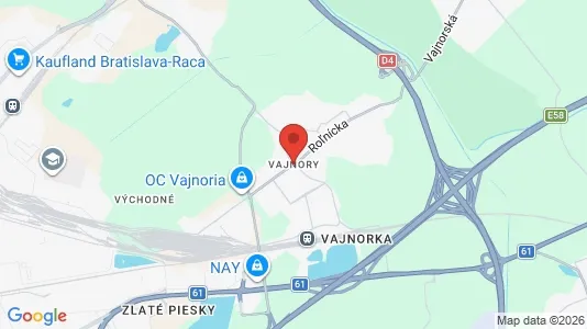Apartments for rent in Bratislava Vajnory - Photo from Google Street View