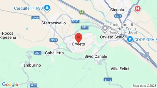 Houses for rent in Orvieto - Photo from Google Street View