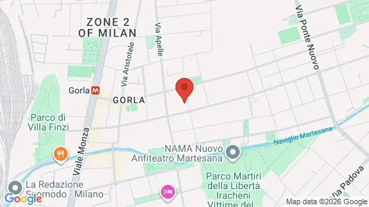 Apartments for rent i Milano Zona 2 - Stazione Centrale, Gorla, Turro, Greco, Crescenzago - kort over placeringen