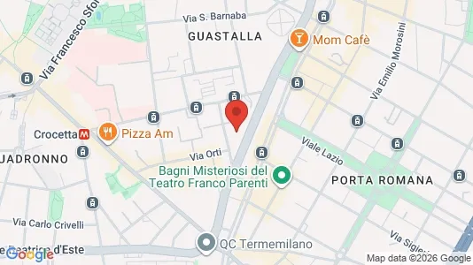 Apartments for rent i Milano Zona 1 - Centro storico - kort over placeringen
