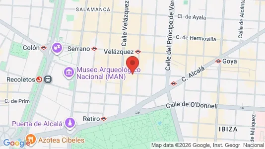 Apartments for rent in Madrid Salamanca - Photo from Google Street View
