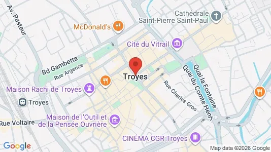 Apartments for rent in Troyes - Photo from Google Street View